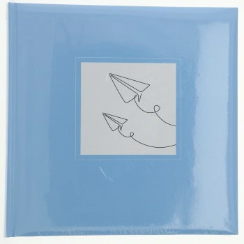 Hama album klasické COLORFUL LINEART 30x30 cm, 80 stran, modrá